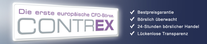 Contrex - CFDs mit Bestpreisgarantie, Börslich überwacht