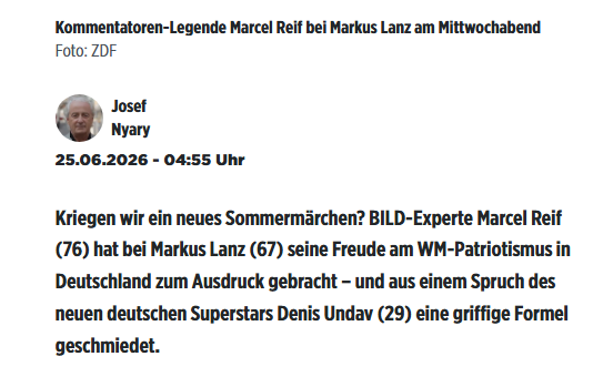Longevity ist im Mainstream angekommen ....